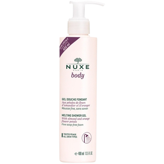 nuxe body melting shower gel 400 ml.