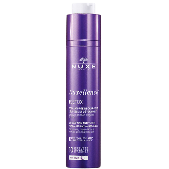 nuxe nuxellence detox detoxifying and youth revealing anti-aging night care 50 ml.
