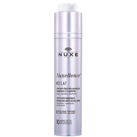 nuxe nuxellence √©clat youth and radiance revealing anti-aging care 50 ml.