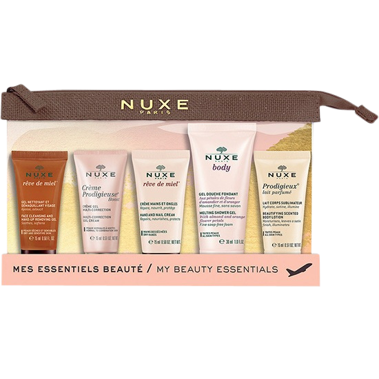 nuxe travel kit my beauty essentials
