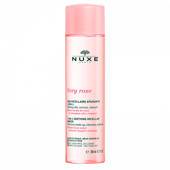 Nuxe Very Rose Cleansing Water Dry Skin 200 ml.