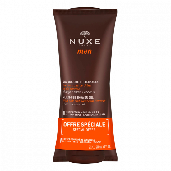 NUXE Men Shower Gel Duo Pack (2x150 ml)