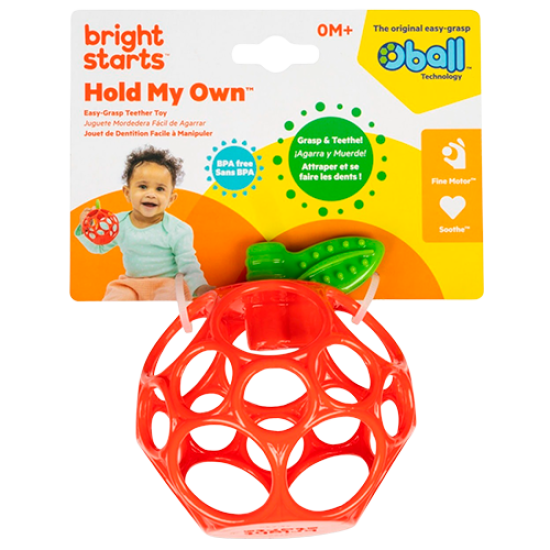 Oball Easy-Grasp Teether Toy Æble (1 stk)