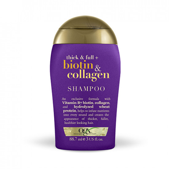 OGX Biotin Collagen Shampoo 88 ml.