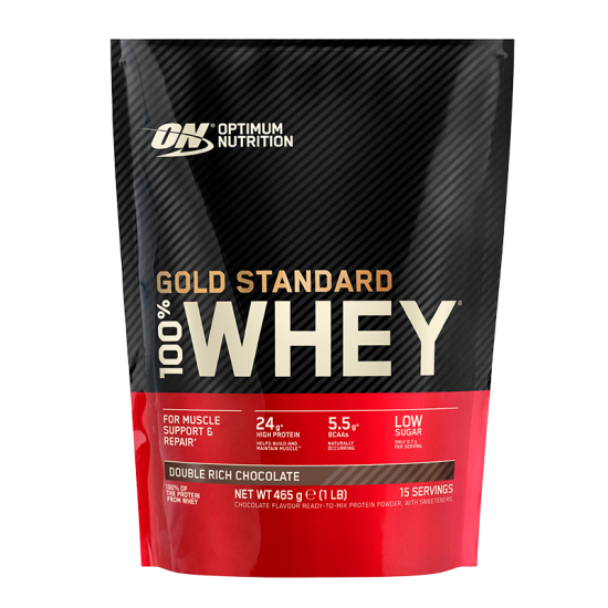 Optimum Nutrition Gold Standard 100% Whey Double Rich Chocolate (465 g)