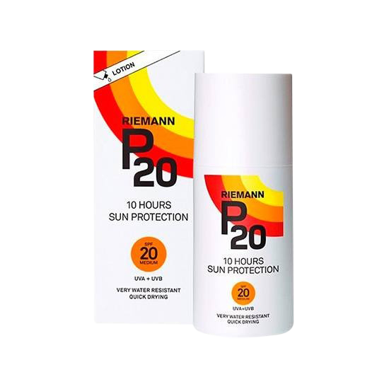 p20 10 hour sun protection lotion spf20 100 ml.