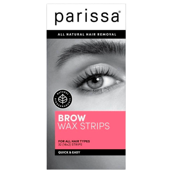 Parissa Brow Wax Strips 32 (16x2) Strips 