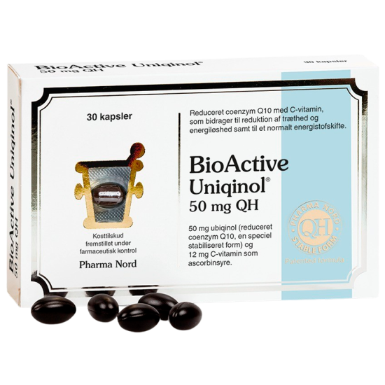 Pharma Nord BioActive Uniqinol 50 mg (Q10) (30 kapsler)