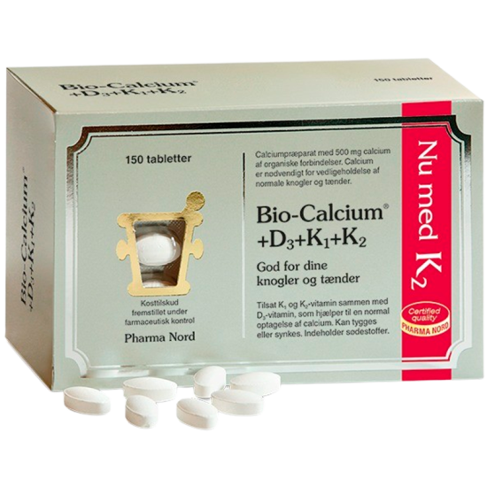 Pharma Nord Bio-Calcium D3 K (150 tabletter)