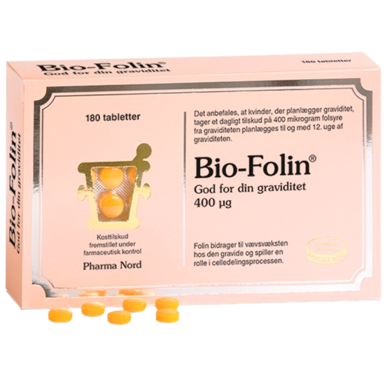 Pharma Nord Bio-Folin (180 tabletter)