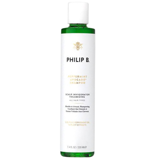 philip b peppermint and avocado volumizing and clarifying shampoo 220 ml