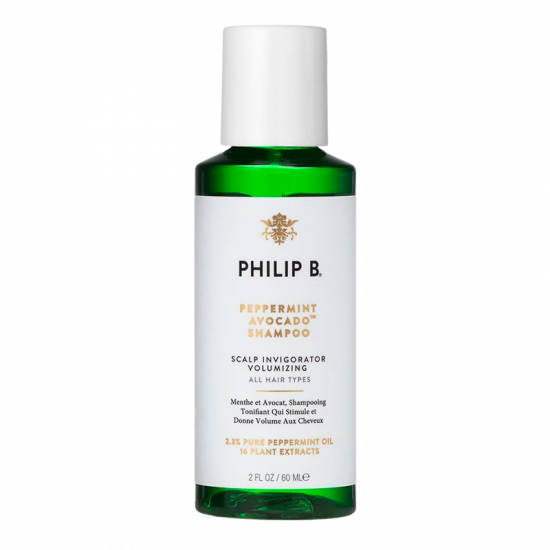 Philip B Peppermint & Avocado Shampoo 60 ml.