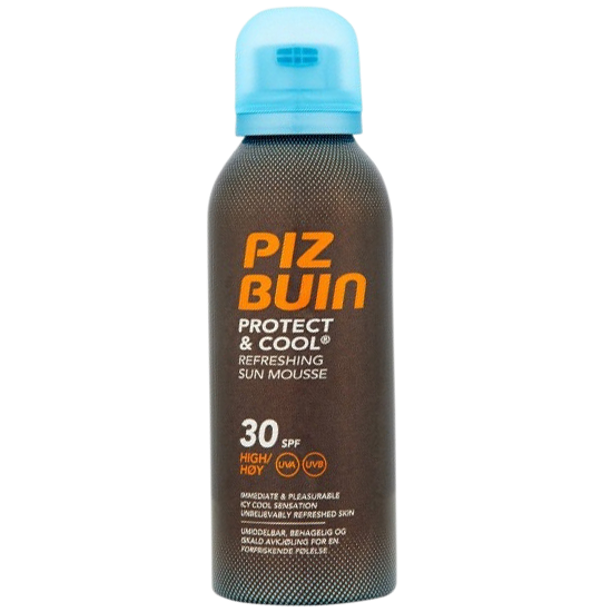 piz buin piz buin protect and cool mousse spf 30 - 150 ml
