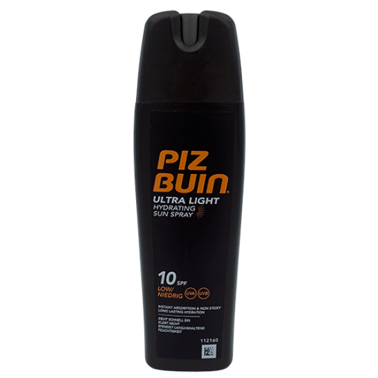 Piz Buin Ultra Light Hydrating Sun Spray SPF 10 200 ml.