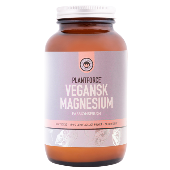 Plantforce Vegansk Magnesium Passionsfrugt (150 g)