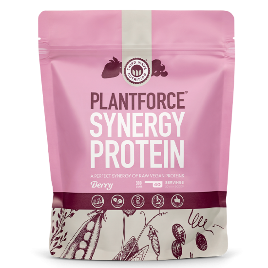 Plantforce Synergy Protein Bær (800 g)