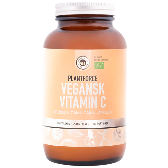 Plantforce Vegansk Vitamin C (200 g)
