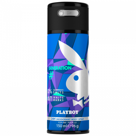 Playboy #Generation For Him Deodorant Spray (150 ml)