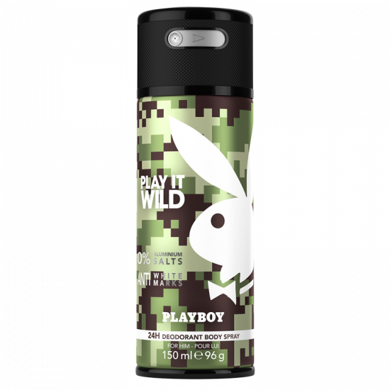 Playboy Wild For Him Deodorant Spray (150 ml)