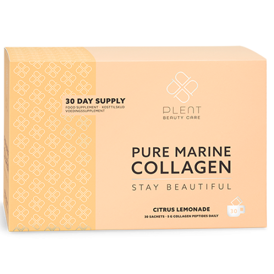 Plent Pure Marine Collagen Citrus Lemonade Box (30 breve)
