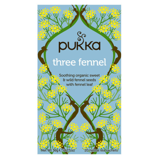 Pukka Three Fennel Te Ø (20 breve)