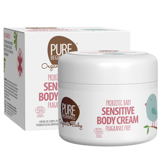 Pure Beginnings Organic Baby Sensitive Cream Wash Fragrance Free (250 ml)