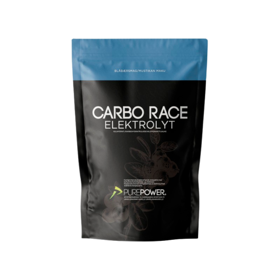 PurePower Carbo Race Electrolyte Blueberry (1 kg)