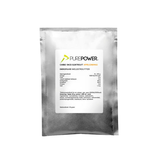 PurePower Carbo Race Electrolyte Orange (50 g)