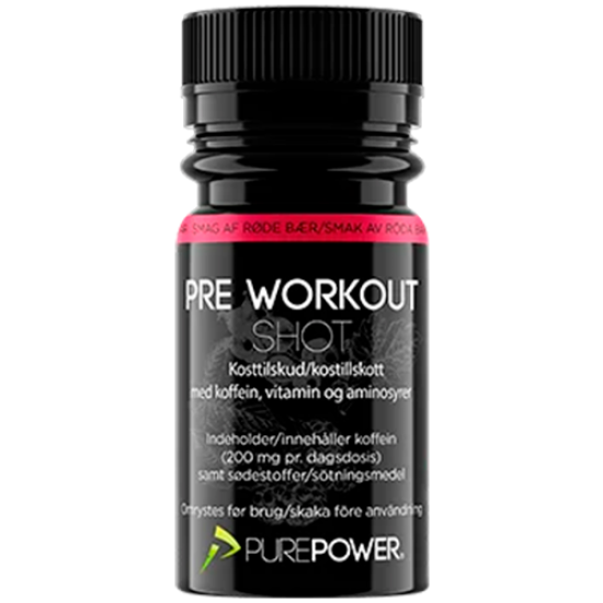 PurePower PreWorkOut Shot (60 ml)