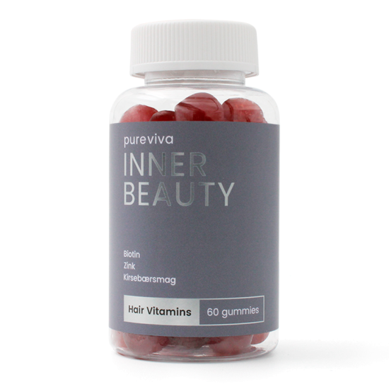 Pureviva Inner Beauty Hair Vitamins (60 gummies)