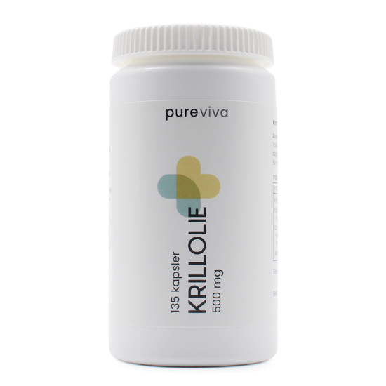 Pureviva Krillolie 500 mg (135 kaps)