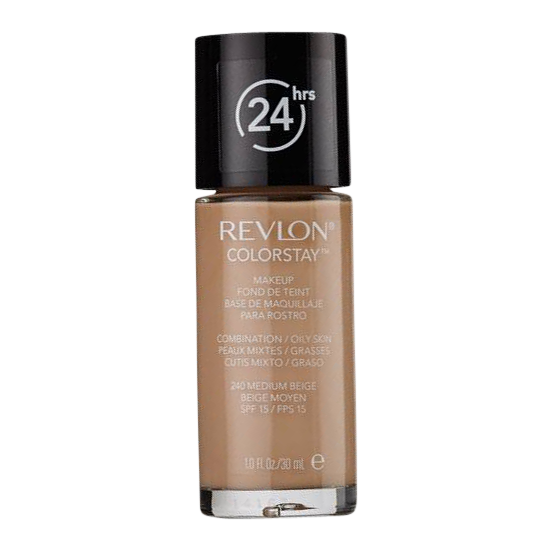 revlon colorstay foundation combo oily skin 240 med beige