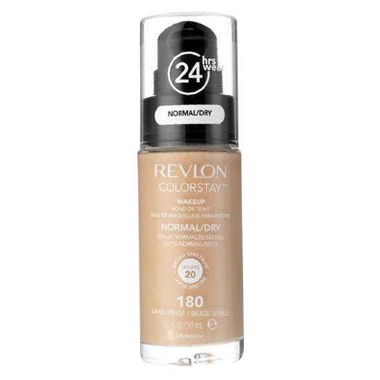 revlon colorstay foundation normal/dry skin 180 sand beige