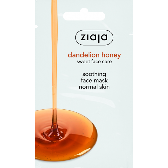 Ziaja Dandelion Honey Soothing Face Mask 7 ml.
