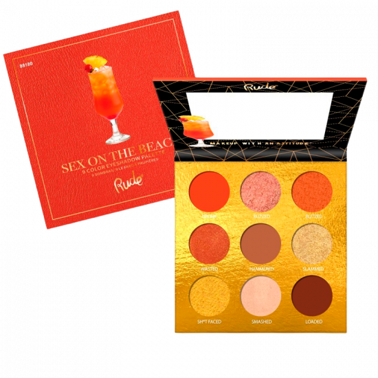 RUDE Cosmetics Cocktail Party 9 Eyeshadow Palette Sex On The Beach (1 stk)