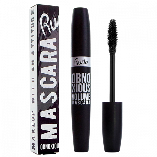 RUDE Cosmetics Obnoxious Volume Mascara Black (1 stk)