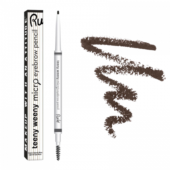 RUDE Cosmetics Teeny Weeny Micro Eyebrow Pen Black Brown (1 stk)