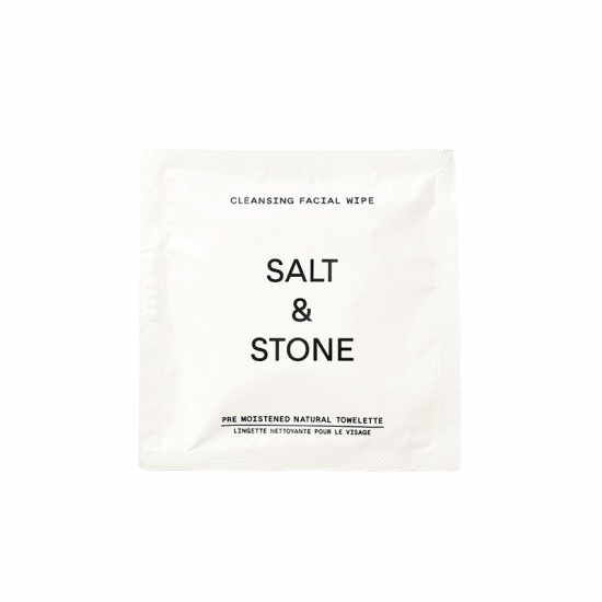 Salt & Stone Cleansing Facial Wipe (20 stk)