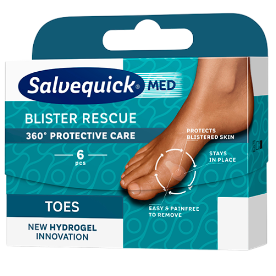 Salvequick Blister Rescue Toe (6 stk)