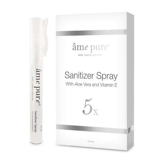 âme pure® Sanitizer Spray 5 x 12 ml.