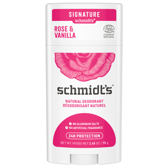 Schmidt's Deodorant stick Rose+Vanilla Schmidt´s (75 g)