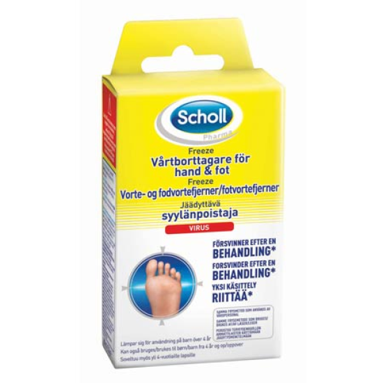 Scholl Freeze Vortefjerner (80 ml)