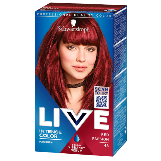 Schwarzkopf Live Color R43 Red Passion