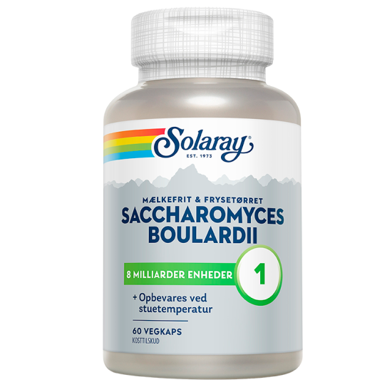 Solaray Saccharomyces Boulardii (60 kaps)