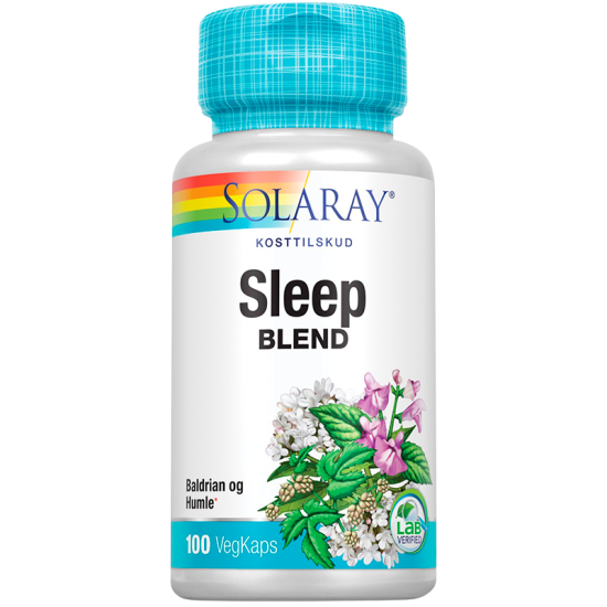 Solaray Sleep Blend (100 kapsler)