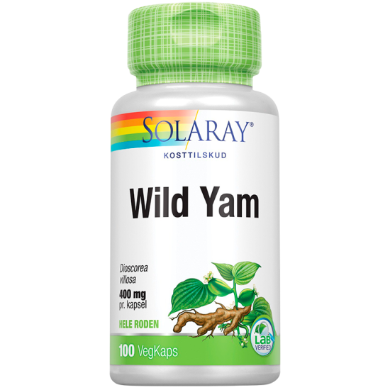Solaray Wild Yam Root 400 mg (100 kap)