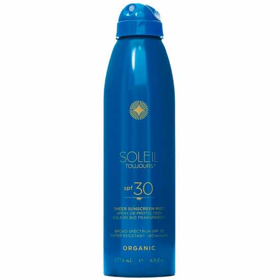 Soleil Toujours Organic Sheer Sunscreen Mist SPF30 (170 g)