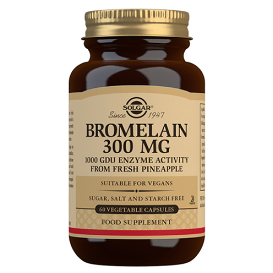 Solgar Bromelain 300MG (60 kaps)