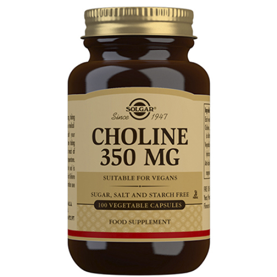 Solgar Choline 350 mg (100 kaps)