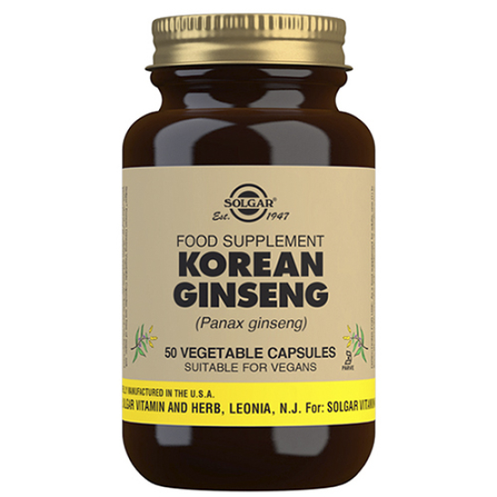 Solgar Koreansk Ginseng (50 kaps)